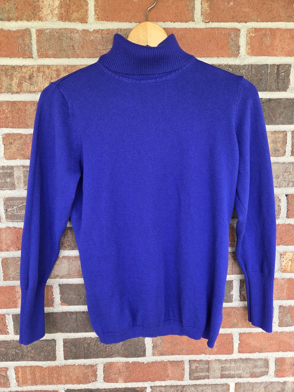 Worthington Royal Blue Turtleneck Sweater